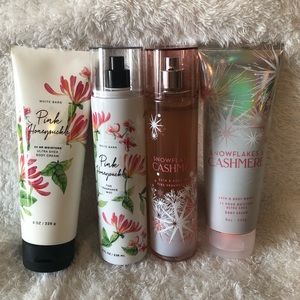 NEW: Full Sized Bath and Body Works - 4 Piece Lot